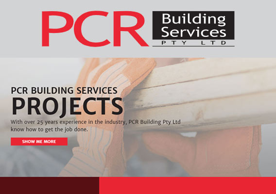 PCR Building Services Website Design